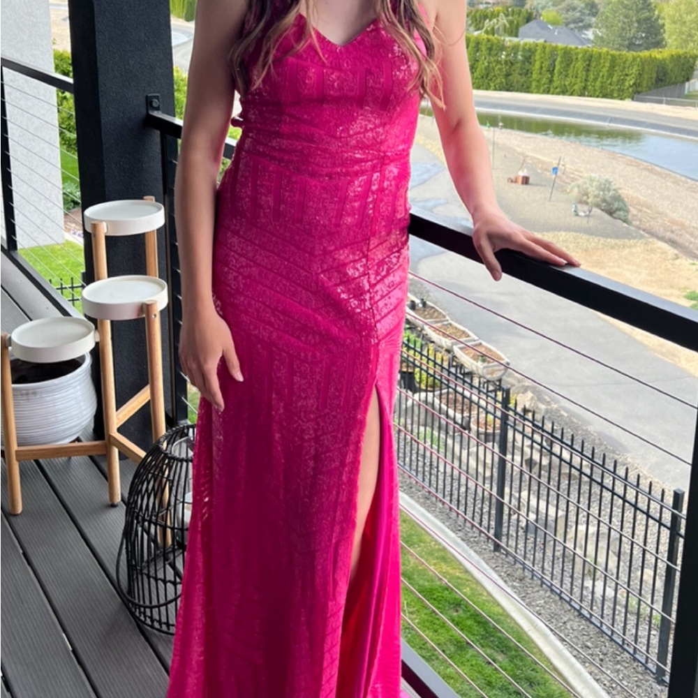 Pink Homecoming/Prom dress